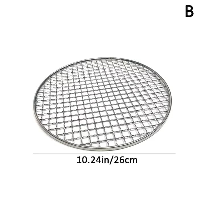 Filet de Barbecue rond en acier inoxydable 24/26CM