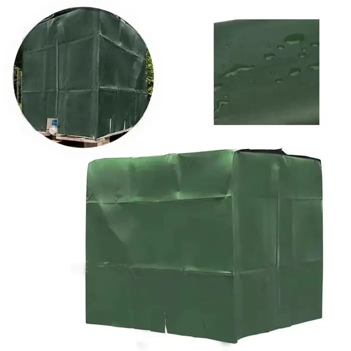 Juste de protection pour conteneur de jardin, fourre-tout IBC, imperméable, anti-poussière, crème so