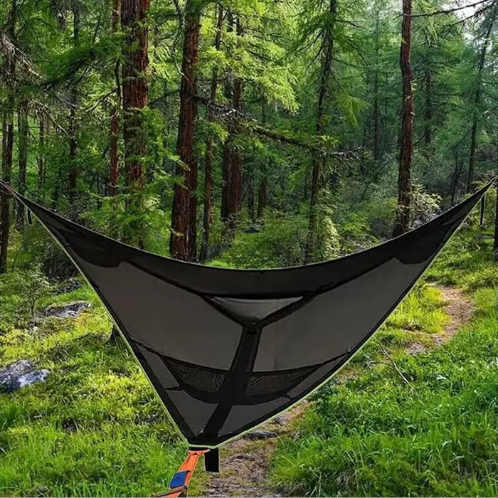 Hamac triangulaire multi-personnes pour l'extérieur