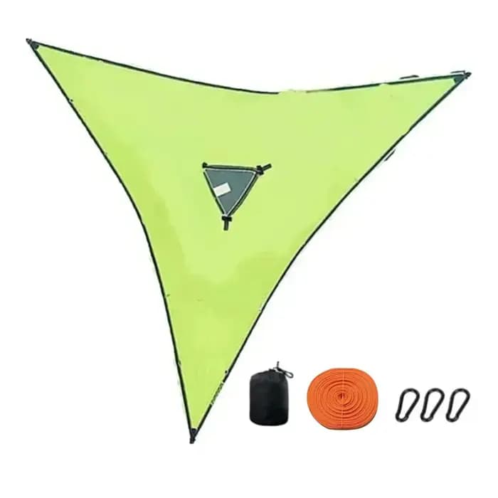 Hamac triangulaire multi-personnes pour l'extérieur
