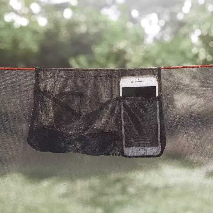 Sac de rangement pour hamac, pour camping en plein air, avec filet