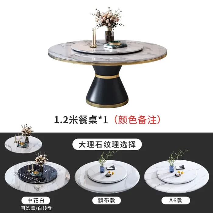 Ensemble table et chaises modernes