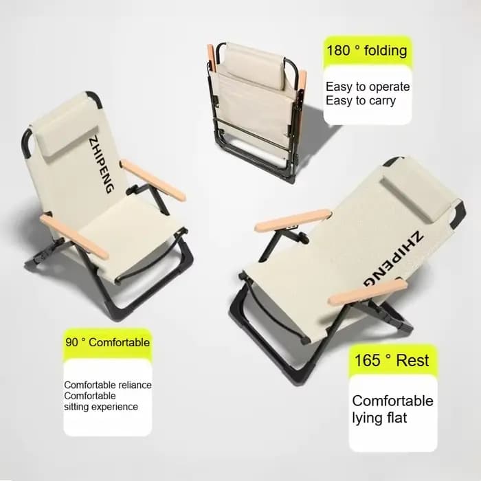 Mobilier d'extérieur de Camping chaises de plage pliantes chaises longues de jardin extérieur léger