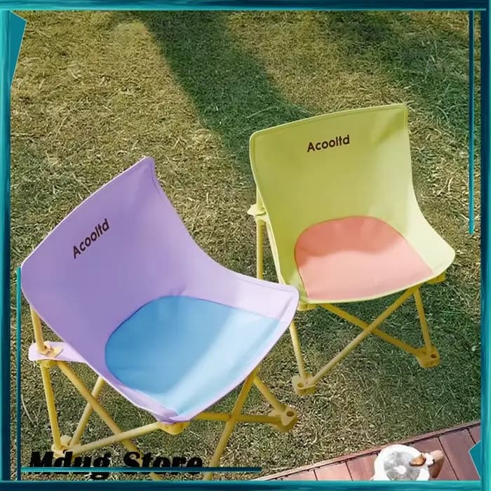 Violet bleu chaises De plage voyage Compact Camping