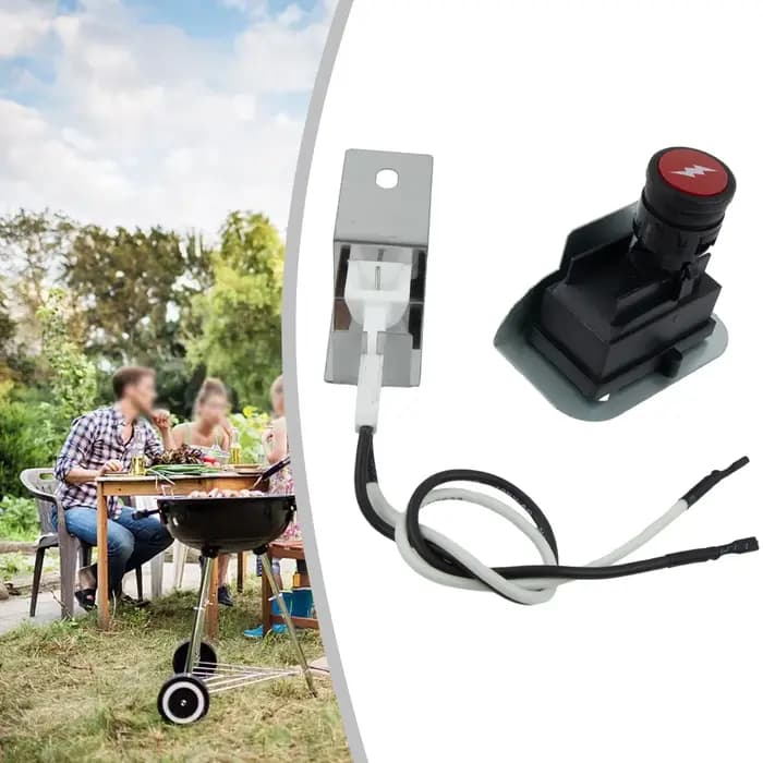 Kit d'allumage pièces de rechange pour Barbecue adapté pour Weber Q1200 Q2200 série 64868 Kit