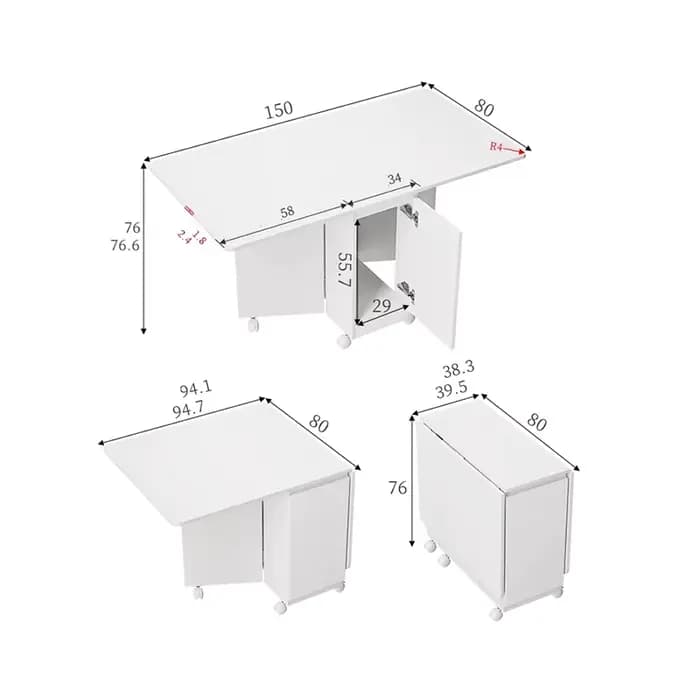 Tables à manger nordiques modernes pour 8 personnes