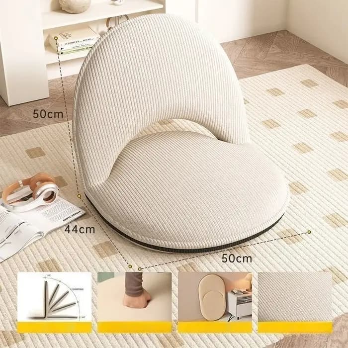 Chaise longue tatami pliable avec dossier pour s'asseoir et dormir