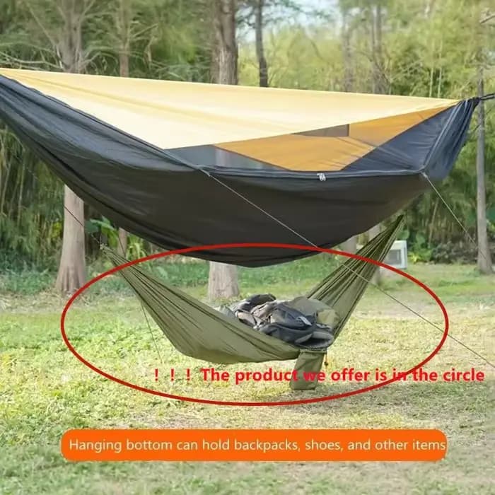 Nouveaux hamacs de rangement extérieur 2025 pour le camping portable, les voyages, le jardin, la randonnée en nature, les vêtements, les chaussures et l'équipement – Petit hamac