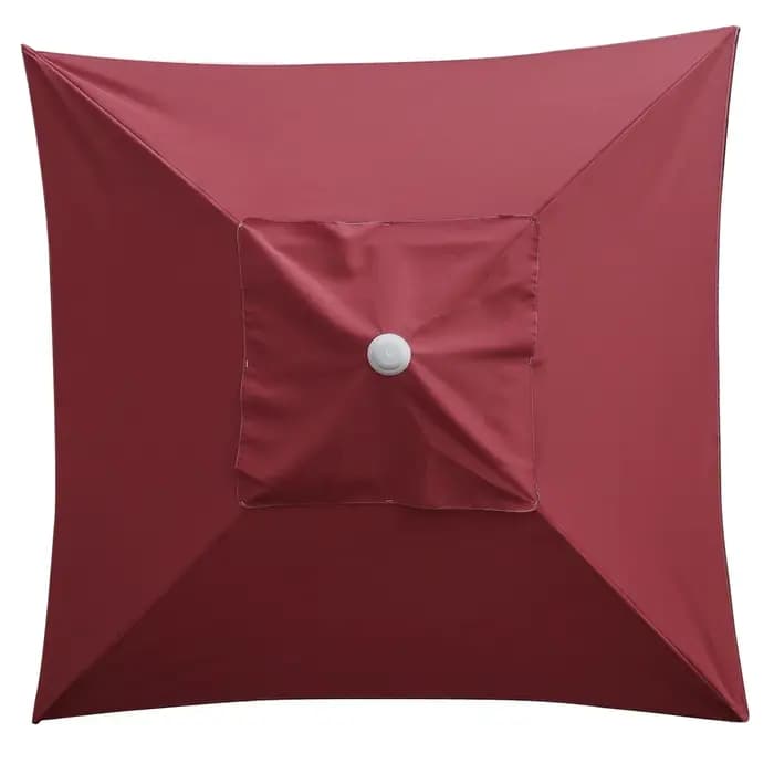 Parapluie carré en polyester anti-UV pour l'extérieur