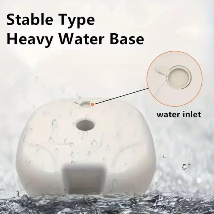 Support de parasol d'extérieur portable lesté pour jardin
