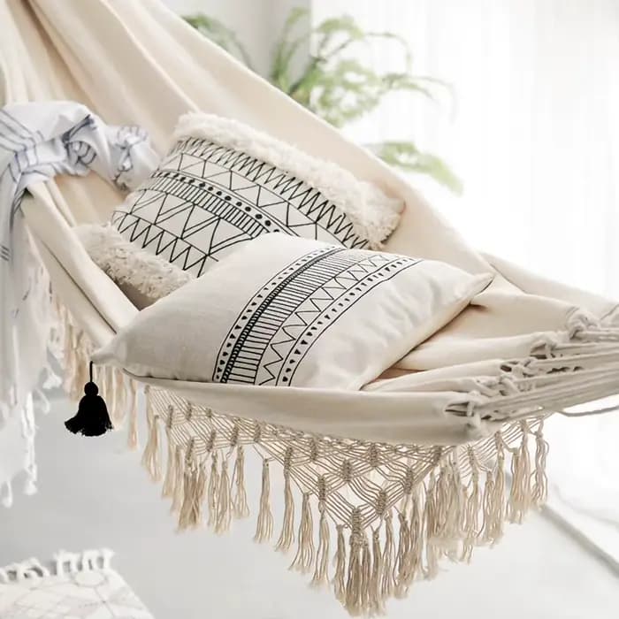 Hamac en macramé brésilien de style Boho