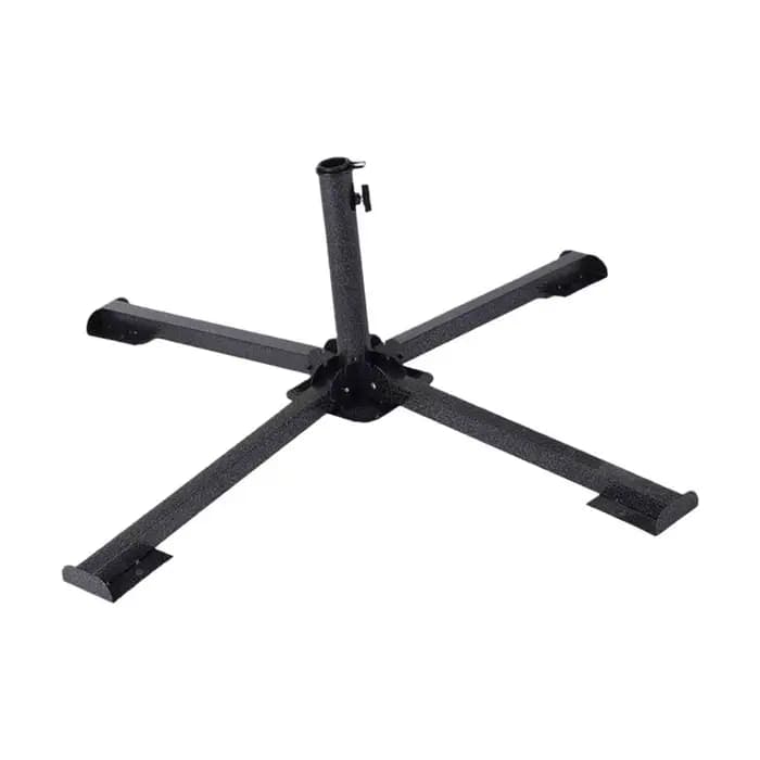 Support de parasol réglable en acier
