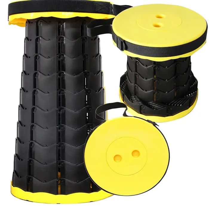 Tabouret rétractable portable