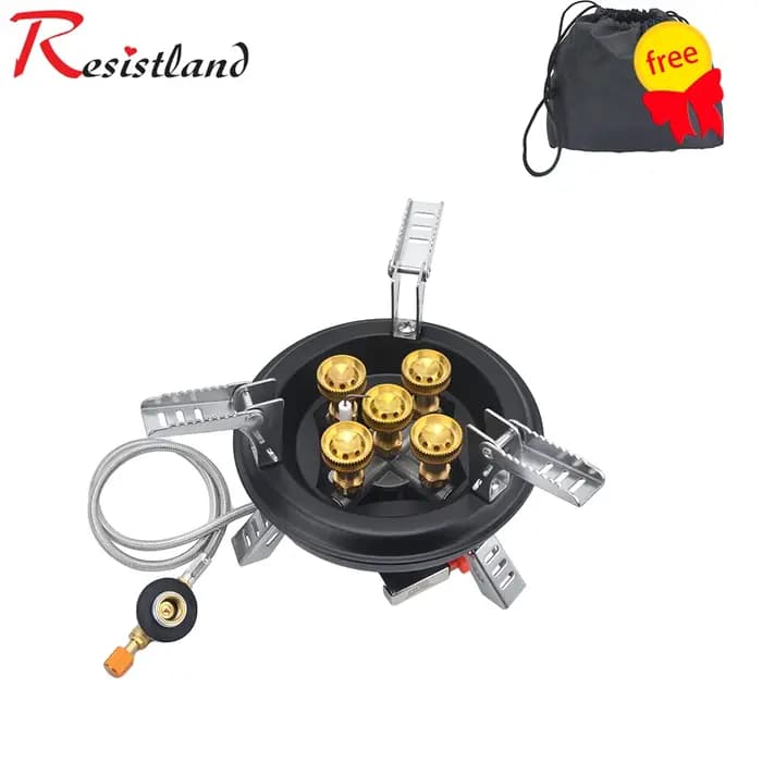 Cuisinière à gaz de Camping, brûleur de randonnée à haute pression 16000W BRS-201, brûleur à gaz But