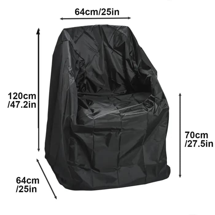 Housse de Protection imperméable pour chaises de jardin extérieur