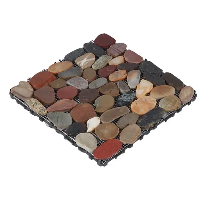 Plancher en pierre de jardin