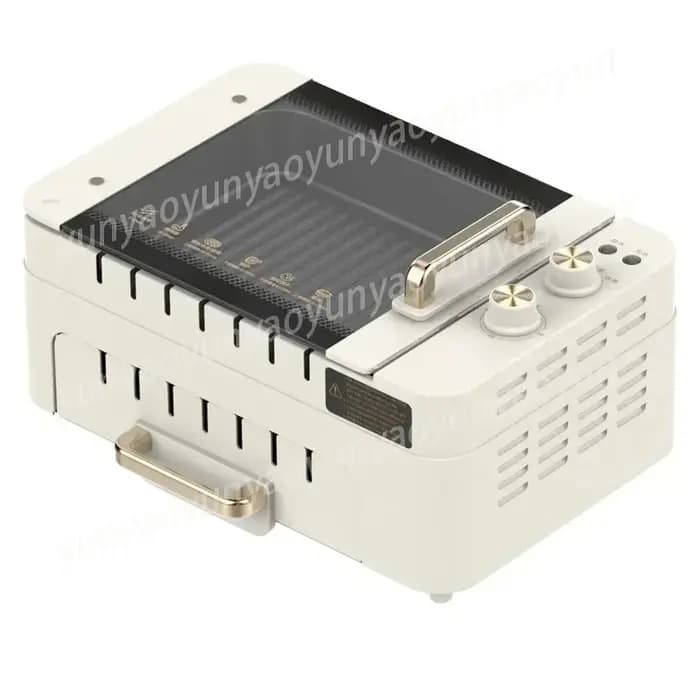Barbecue Électrique Multifonctionnel Automatique Rotatif pour Intérieur avec Brochettes – Machine