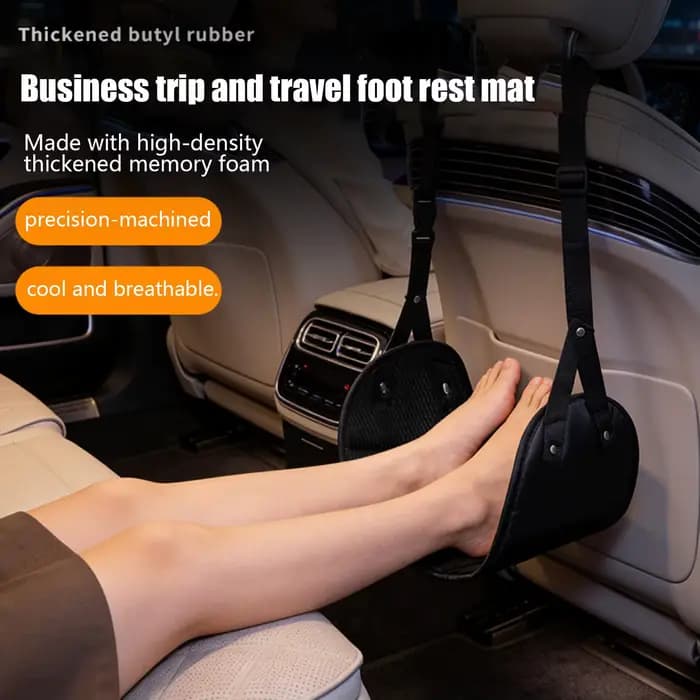 Hamac pour les pieds réglable, hamac pour les jambes portable et réglable avec repose-pieds conforta