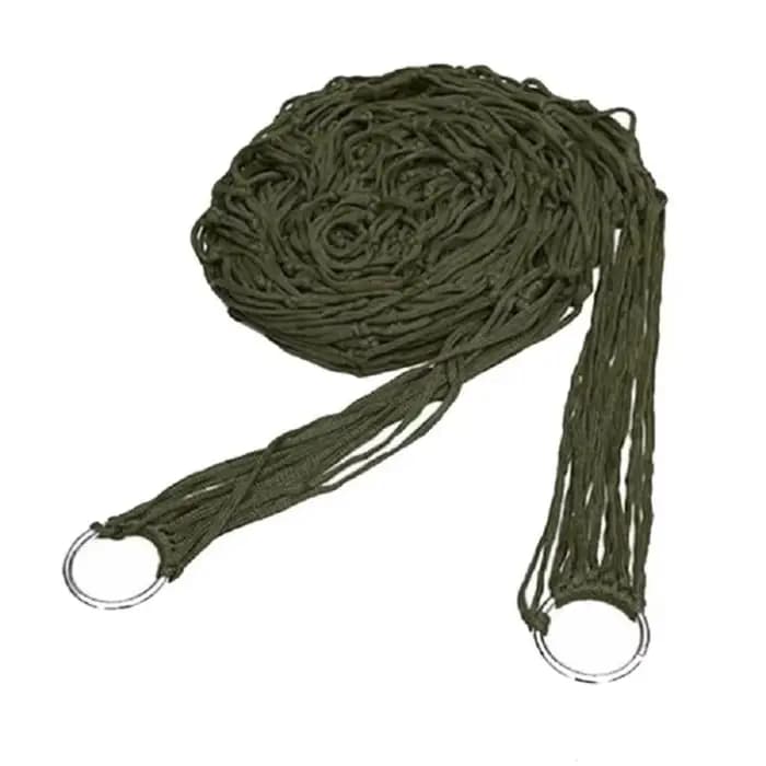 Hamac de Sport de plein air Portable, filet de maille de hamac de Camping en plein air pour jardin p