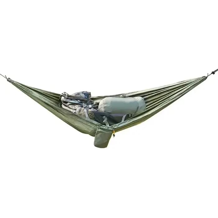 Nouveaux hamacs de rangement extérieur 2025 pour le camping portable, les voyages, le jardin, la randonnée en nature, les vêtements, les chaussures et l'équipement – Petit hamac