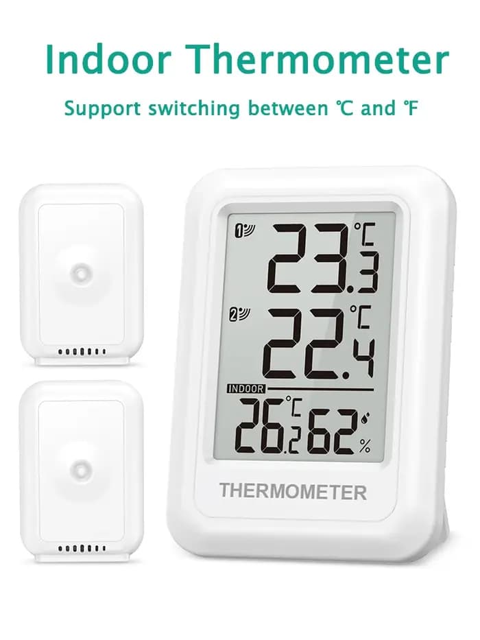 ORIA Thermomètre extérieur Hygromètre intérieur sans fil