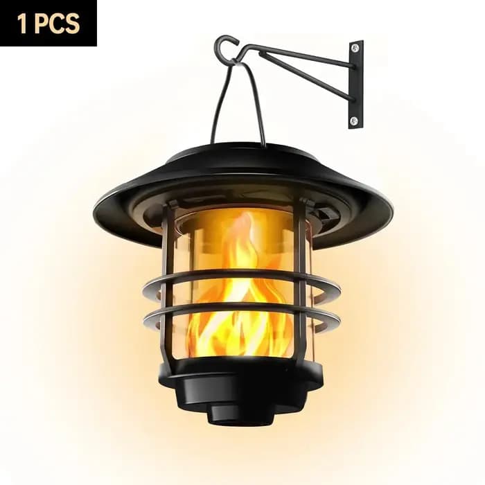 Lanterne Solaire Extérieure en Acier Inoxydable