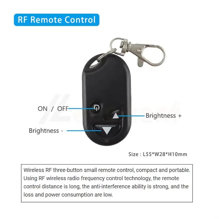 Contrôleur de variateur LED DC 12V 24V 20A 30A, 3/11 touches, télécommande sans fil RF pour bande lu