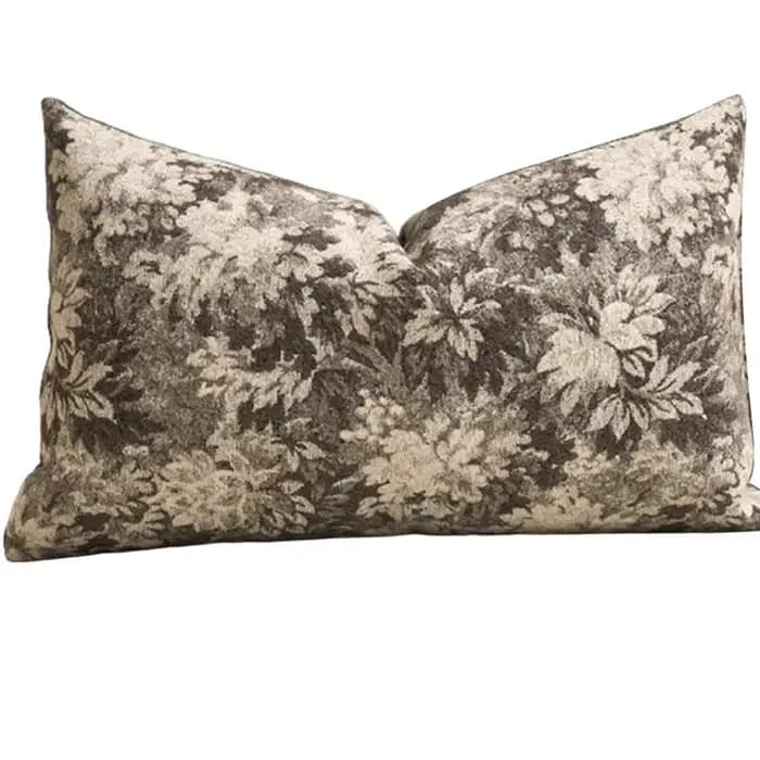 B84B-Housse de coussin décorative de style ferme