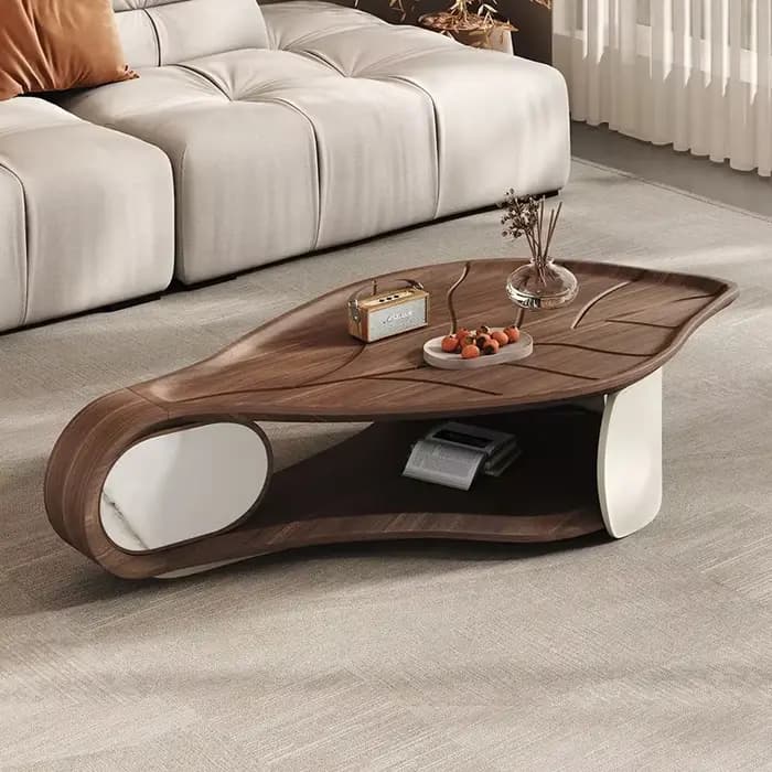 Table basse Senior moderne luxe irrégulière classique Tables centrales Design français Coutchtisch m