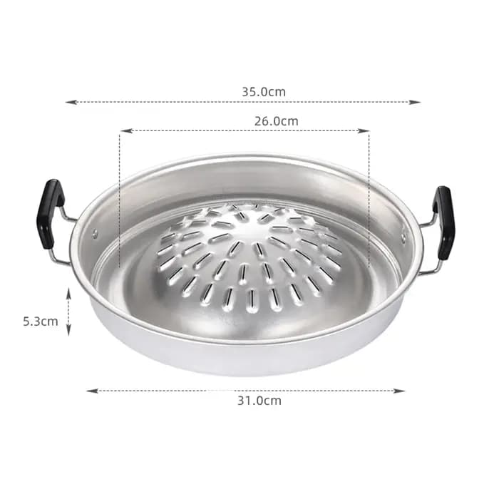 Hot Pot en aluminium multifonctionnel pour les pique-niques en plein air