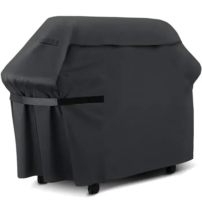 Juste de protection ronde pour barbecue d'extérieur