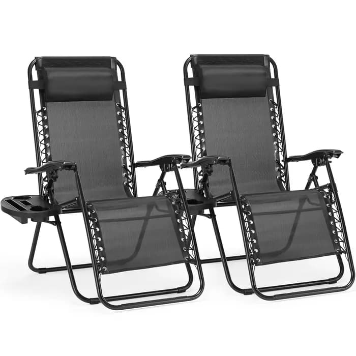 Ensemble de 2 chaises inclinables portables ontariGravity