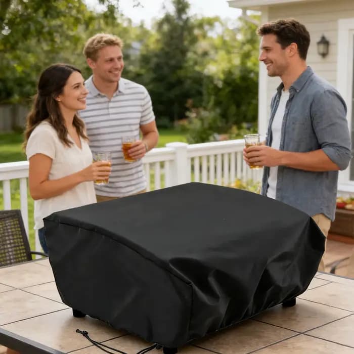 Housse de protection robuste et imperméable pour barbecue