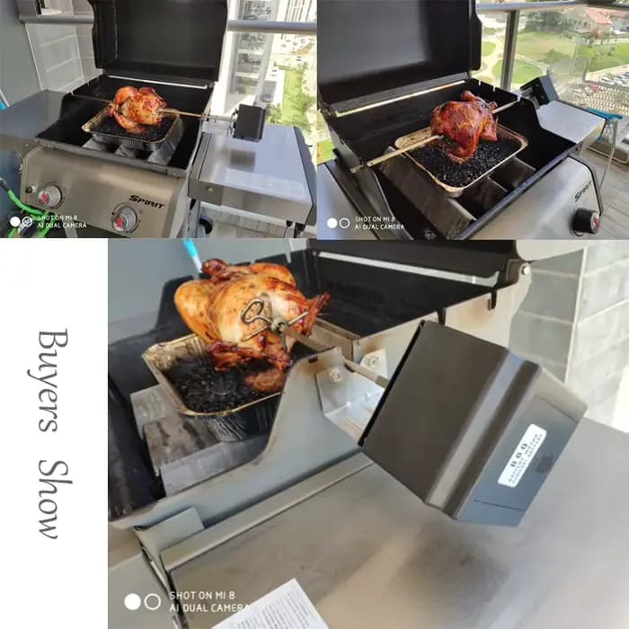 Moteur de Barbecue alimenté par batterie 3V
