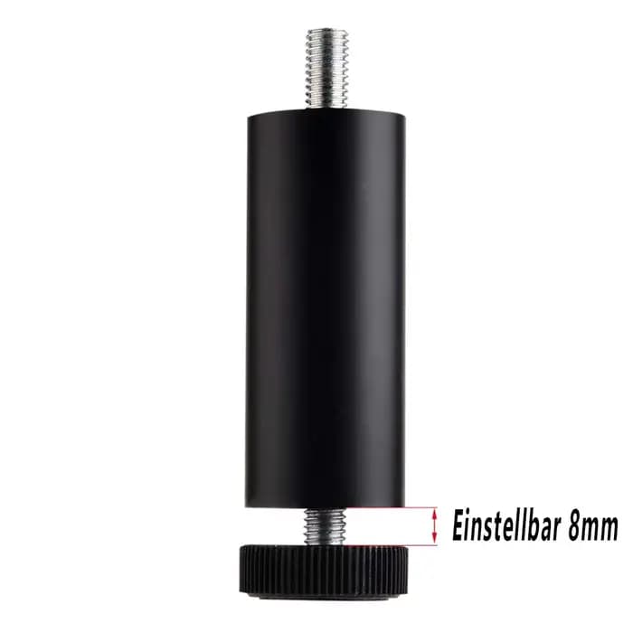 M8 ~ M10 1 pièces pieds de meubles réglables pieds de Table en alliage d'aluminium pour meuble TV, a