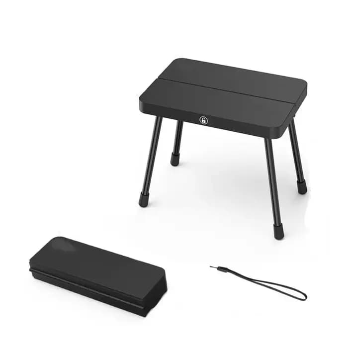 Chaise pliante en alliage d'aluminium, petit banc robuste et résistant, facile à transporter, tabouret de pêche léger pour pique-nique au bord de la piscine