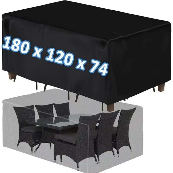 Housse de protection pour meubles de jardin en tissu Oxford