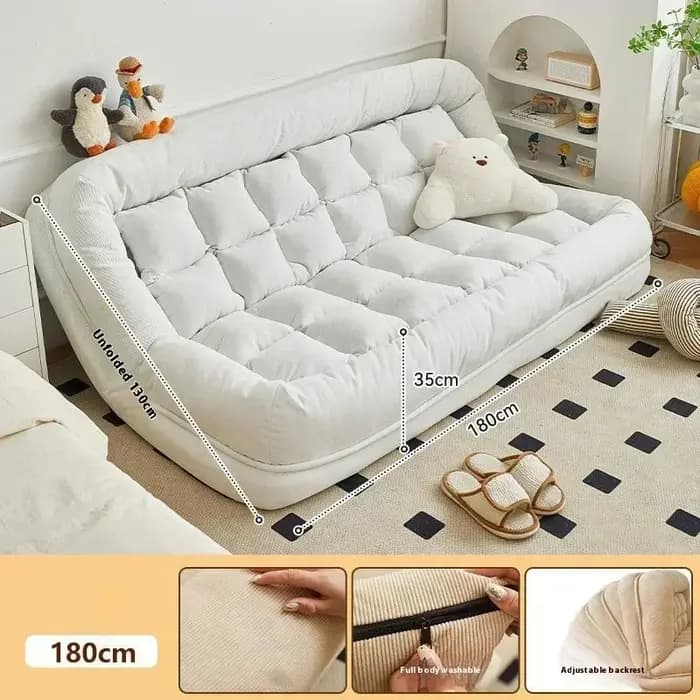 Canapé pliant Angle réglable canapé-lit endormi chambre salon chaise de loisirs inclinable Tatami sièges meubles lits
