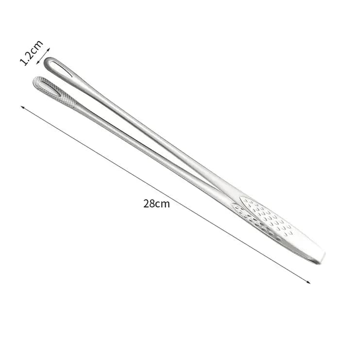 Pince de cuisine pour barbecue 24/28 cm en acier inoxydable