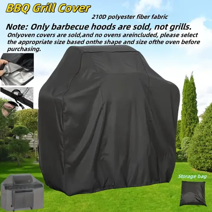 Housse de barbecue, fabriquée en fibre de polyester 210D