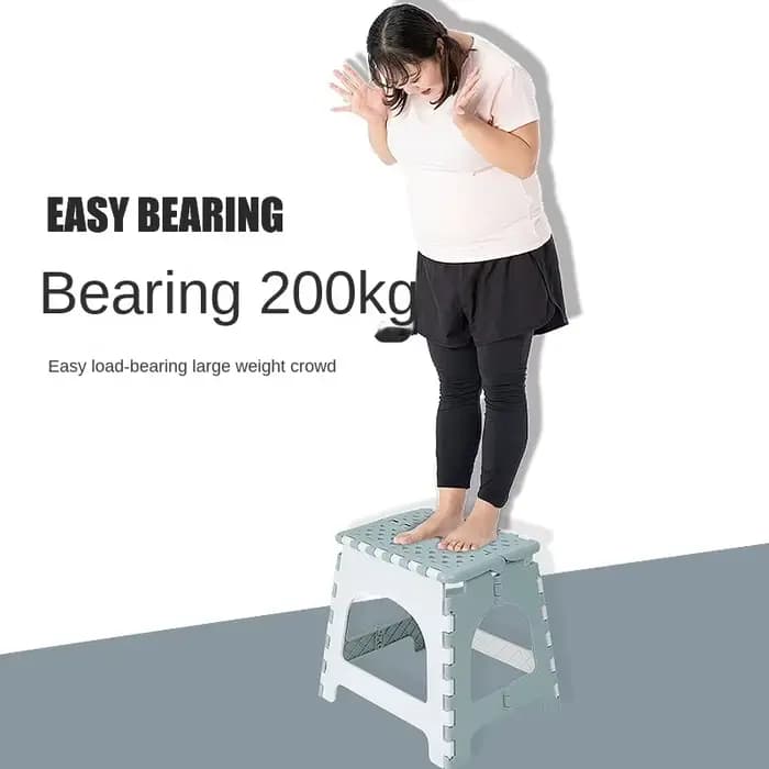 Chaise pliante d'extérieur, chaises pliantes portables en plastique épais, tabouret pliant multifonc