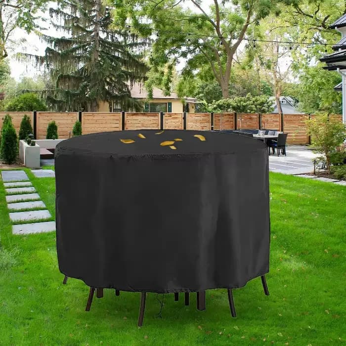 Housse de protection pour Table ronde de Patio de jardin
