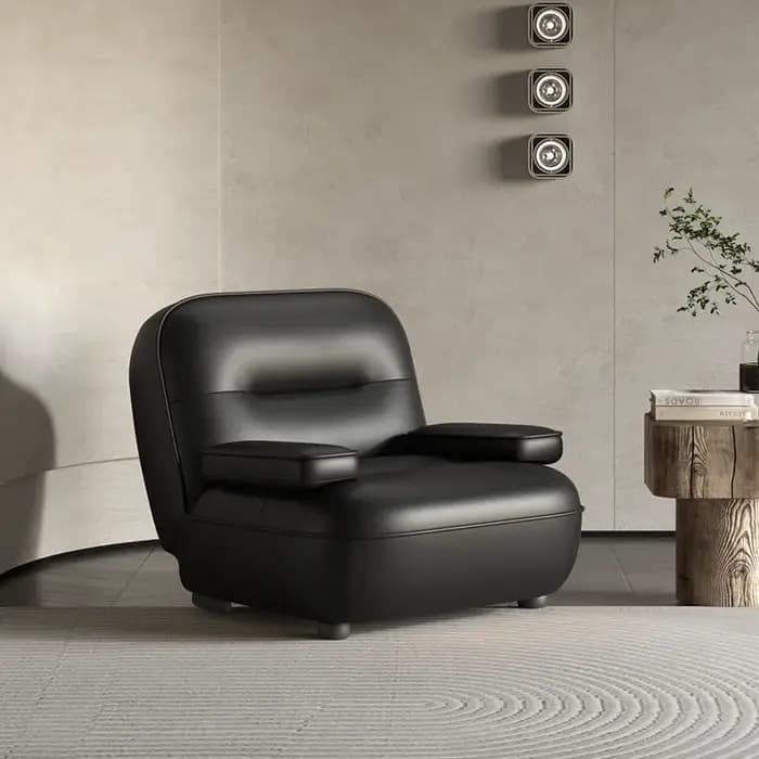 Fauteuil nordique de luxe avec support lombaire