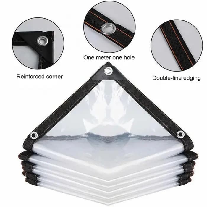 TarLII Garden TarLII-Bâche transparente XR imperméable à l'eau et à la pluie, couverture isolante po
