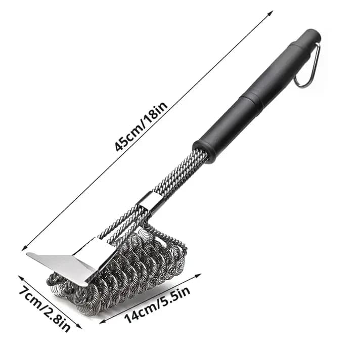 Brosse de gril sûre-brosse de barbecue sans poils-nettoyeur