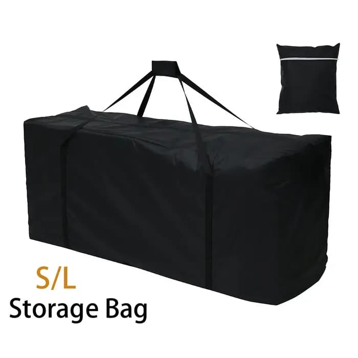 Sac de rangement pour meubles de jardin, multifonction, extérieur, étanche, sacs de rangement pour arbres de noël, organisateur de siège à coussin robuste