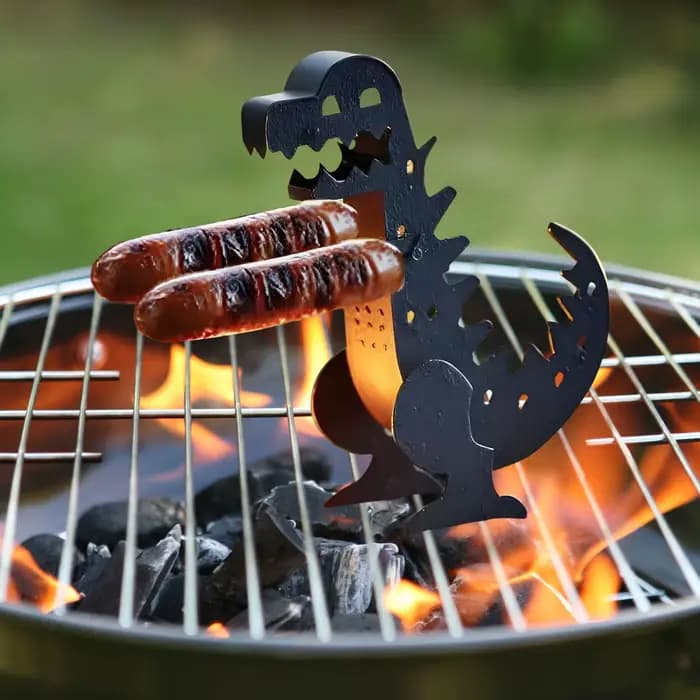 Grill pour Hot-Dog drôle en forme de dinosaure