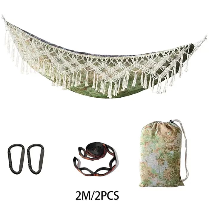 Les nouveaux hamacs à franges de style bohème