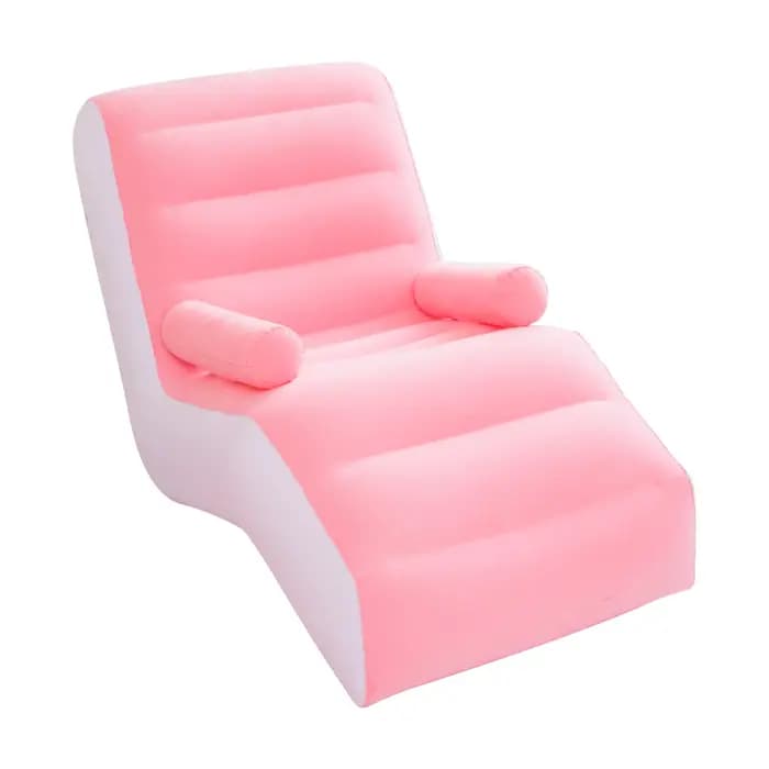 Fauteuil inclinable gonflable 1 pièce, chaise longue pliable pour chambre à coucher, canapé d'intéri
