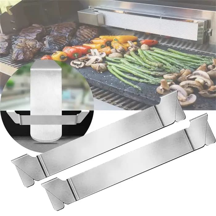 Support de spatule en acier pour plaque de cuisson au barbecue